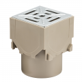 Product ACO RainDrain A15 Corner Unit With Galvanised Steel Grating