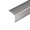 Genesis Brushed Effect Aluminium Edge Protector 20mm x 20mm EAA 2.5m