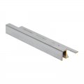 Product Dural Chrome Plated Brass Square Edge Tile Trim DPM 2.5m