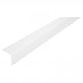 Product Dural DURAGARD EP Powder Coated Aluminium Edge Protection Profile White 2.5m