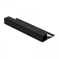 Product Dural Plastic Square Edge Tile Trim Black DPSP 2.5m