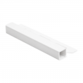 Product Dural Plastic Square Edge Tile Trim White DPSP 2.5m