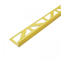 Dural DUROSOL Straight Edge Anodised Aluminium Tile Trim Gold 2.5m
