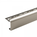Dural DURASTEP DP Anodised Aluminium Worktop Trim Titanium 2.5m