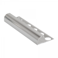 Product Genesis Polished Chrome Round Edge Tile Trim EAQ 6mm - 15mm