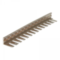 Genesis Milled Aluminium Formable Straight Edge Tile Trim EFA 2.5m