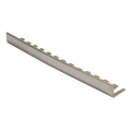 Genesis Stainless Steel Formable Straight Edge Tile Trim ESF 2.5m