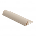 Product Genesis Plastic Round Edge Tile Trim Soft Cream ETR