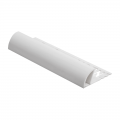 Product Genesis Plastic Round Edge Tile Trim White ETR