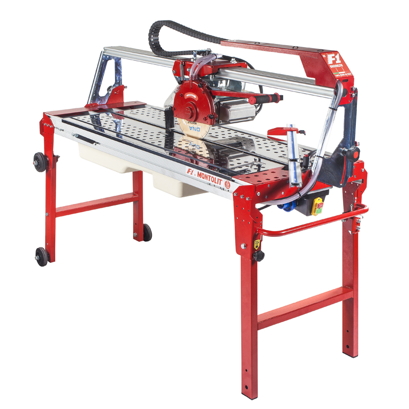 Montolit Brooklyn F1 Bridge Wet Saw 131cm 110v