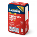 Product Larsen Professional Fibreflex Rapid Set+ C2 S1 Tile Adhesive Grey 20kg
