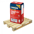 Product Larsen Professional Fibreflex Rapid Set+ C2 S1 Tile Adhesive Grey 20kg Full Pallet (48 Bags Tail Lift)