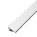 Product Homelux Aluminium Triangle Edge After-Fit Tile Trim Silver 1.83m