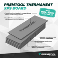 PREMTOOL ThermaHeat XPS Insulation Board 1200 x 600mm (Choice Of Size)