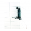 Genesis Stainless Steel Retro-Fit Corner Shelf (Choice Of Colour)