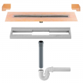 Product Schluter KERDI-LINE-VS DN50 Linear Drain Vertical / Horizontal Pipework