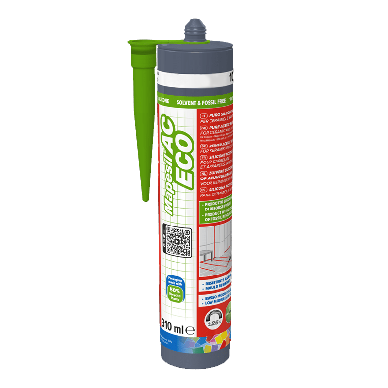 Mapei Mapesil AC ECO Mould-Resistant Fossil Free Silicone 310ml