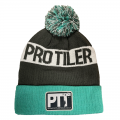 Product Pro Tiler Tools Limited Edition Beanie Bobble Hat One Size Mint Green/Grey