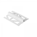 P.V.C Plastic Floor Expansion Joint 2.5m White Insert