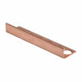 Product PREMTOOL Straight Edge Polished Solid Copper Tile Trim 2.5m