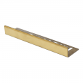 Product PREMTOOL Straight Edge Polished Titanium Gold Stainless Steel Tile Trim SSE 2.5m