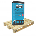 Product Ultra Tile Fix ProGrip FX Fibre Reinforced Semi-Rapid Flexible S1 Adhesive White 20kg Half Pallet (25 Bags Tail Lift)