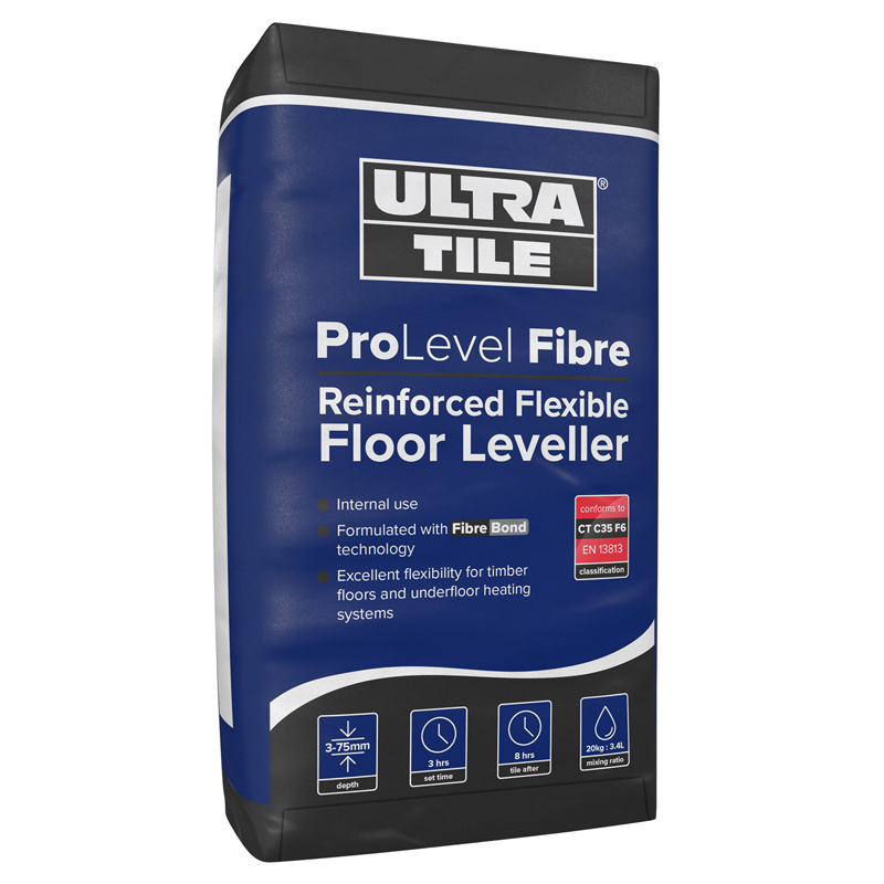 Ultra Tile Fix ProLevel Fibre Reinforced Flexible Self Levelling Compound 20kg