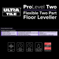 Ultra Tile Fix ProLevel Two Flexible Two Part Self Levelling Compound 20kg Half Pallet (24 Bag & Bottle Tail Lift)