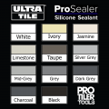 Ultra Tile Fix ProSealer Flexible Silicone 310ml (Choice of Colours)