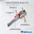 Montolit 75P5 Masterpiuma P5 Power 5 Manual Tile Cutter 75cm