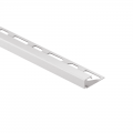 Product Schluter QUADEC-AC Color Coated Aluminium Square Edge Pearl White Tile Trim 2.5m