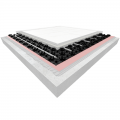 Product Warmup VLo Nexxa-12 Low-Profile Peel & Stick Castellated System 1050mm x 650mm