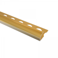 Product PREMTOOL Contract Metal Round Edge Bright Gold Aluminium Tile Trim 2.5m