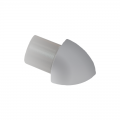 Product Dural Matt Silver Effect Round Edge External Corner Durondell
