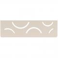Schluter SHELF-N-S1 Trendline Textured Aluminium Curve Design Tile In Shelf (Choice Of Colour)