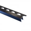 Product PREMTOOL Contract Metal Square Edge Polished Black Aluminium Tile Trim 2.5m