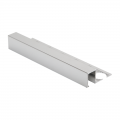PREMTOOL Square Edge Polished Silver Tile Trim