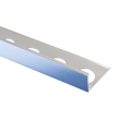 Product PREMTOOL Contract Metal Straight Edge Polished Silver Aluminium Tile Trim 2.5m