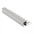 Genesis Polished Chrome Formable Square Edge Tile Trim TDF 2.5m