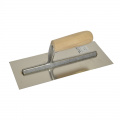 Pro Tiler Tools Stainless Steel Wooden Handle Trowel (Left Handed)