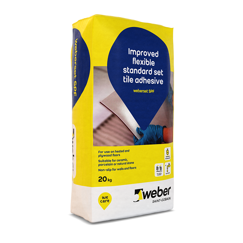 Weber Weberset SPF Standard Set Tile Adhesive White 20kg