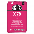 Product Ardex X 78 Flexible Semi-Pourable Standard Set Adhesive Grey 20kg