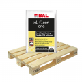 Product BAL XL Floor One Semi-Rapid Large Format Tile Adhesive White 20kg Half Pallet (25 Bags Tail Lift)